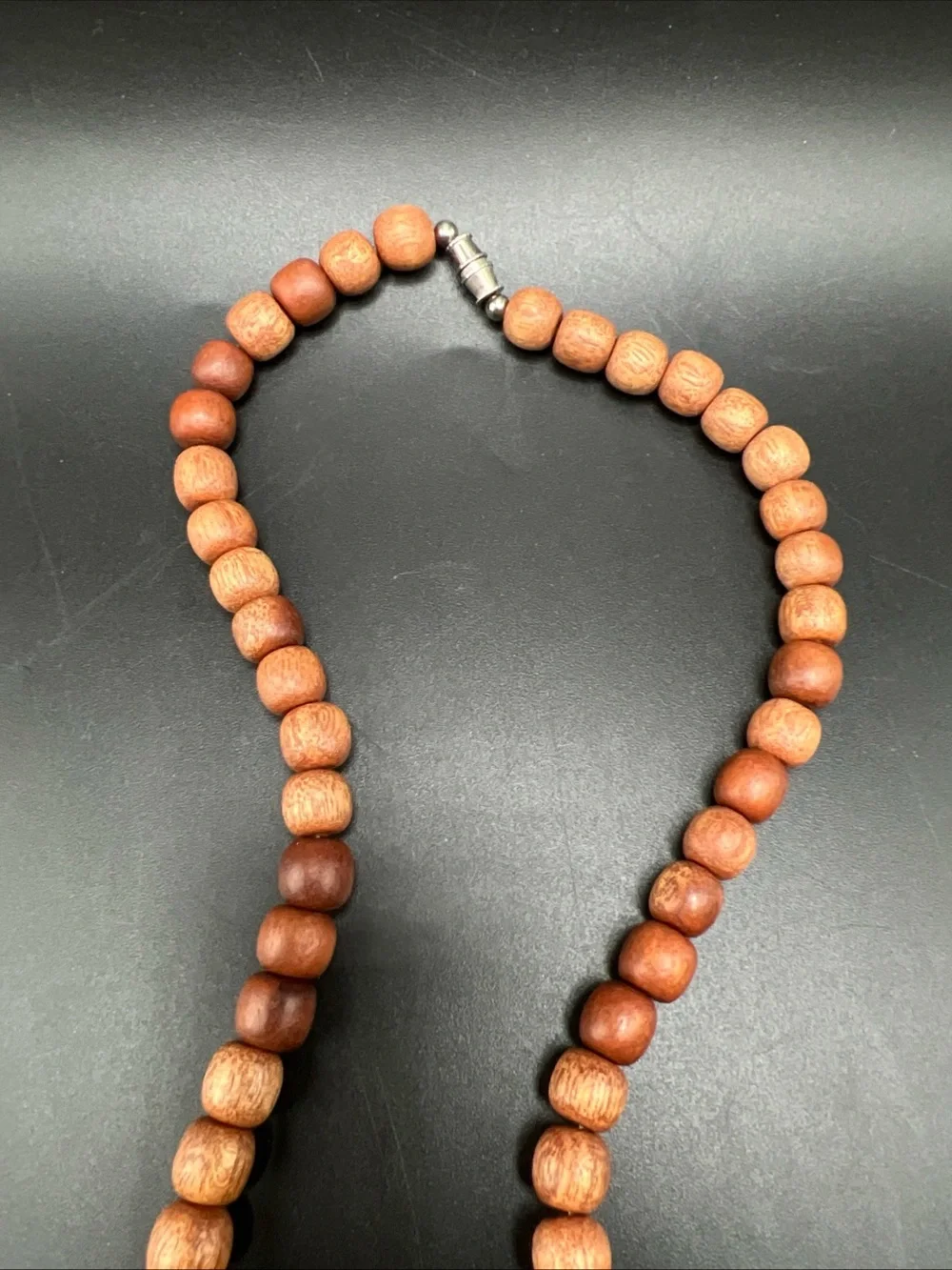 9 pc Lot Safari Theme Jewelry Collection Wood Carved Browns Black Vintage To Now